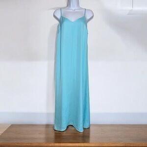 Zara Satin slip midi dress